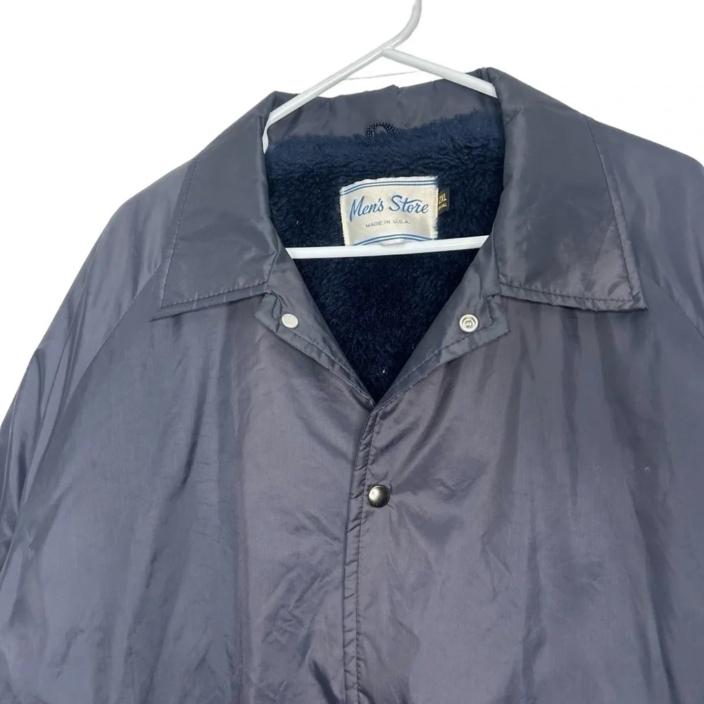 Vintage Sears Made in USA Lined Snap Button Jacket